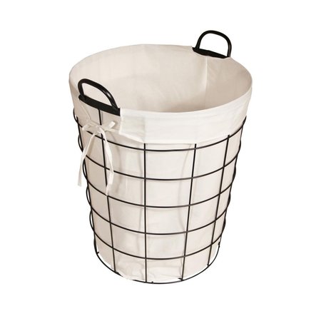 CHEUNGS Cheung Lined Metal Wire Storage Basket with Handles 16S005